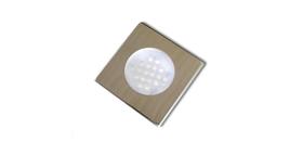 Luminaria de cabine LED azul 12V inox nautico ARIELTEK E1347