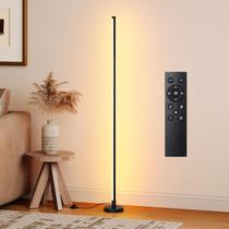 Luminária de canto para piso Mudodi 144 cm dimerizável, 7 cores, controle remoto Luminária de canto para piso Mudodi 144 cm dimerizável, 7 cores, controle remoto
