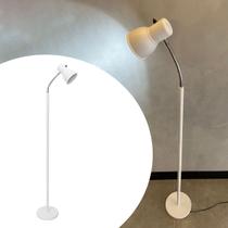 Luminaria De Chao Abajur Flexivel Para Leitura Canto De Sala Lateral De Cama Quarto Cabeceira