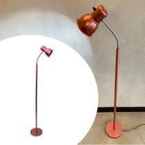Luminaria De Chao Abajur Flexivel Para Leitura Canto De Sala Lateral De Cama Quarto Cabeceira