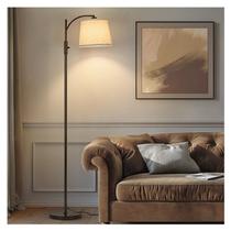Luminária de chão AIDENOEY com bandeja, 158 cm, LED de 9 W, regulável