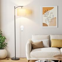 Luminária de chão Ambimall 60" com 3 temperaturas de cor e lâmpada de 9W