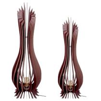 Luminária de Chão ANA MARIA MDF