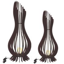 Luminária de Chão ANA MARIA MDF