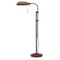 Luminária de chão Benzara Metal Bronze ajustável 46 polegadas Luminária de chão Benzara Metal Bronze ajustável 46 polegadas