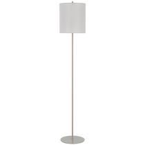 Luminária de chão Benzara Plue 160 cm Chrome Off White Shade Luminária de chão Benzara Plue 160 cm Chrome Off White Shade