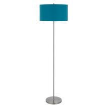 Luminária de chão Benzara Sie 150W Linen Shade 150 cm