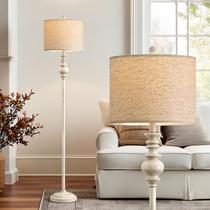 Luminária de Chão BOBOMOMO 163 cm Estilo Fazenda Branco Antigo Luminária de Chão BOBOMOMO 163 cm Estilo Fazenda Branco Antigo