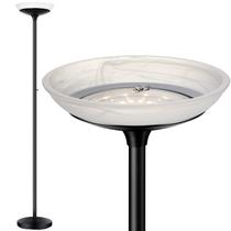Luminária de chão BoostArea 30W LED regulável 178 cm preta Luminária de chão BoostArea 30W LED regulável 178 cm preta