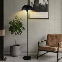 Luminária de chão Bricosmocon 167cm Metal Black Retro Dome E26