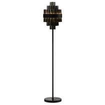 Luminária de Chão Coluna Crown Preto Fosco 23W 2700K 170cm ZR122-SKY Starlux Luminária de Chão Coluna Crown Preto Fosco 23W 2700K 170cm ZR122-SKY Starlux