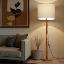Luminária de Chão Imperial Fina Cúpula em Tecido Acabamento em Dourado Design Sofisticado em Madeira, Iluminação Aconchegante Luminária de Chão Imperial Fina Cúpula em Tecido Acabamento em Dourado Design Sofisticado em Madeira, Iluminação Aconchegante
