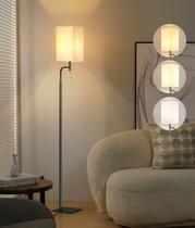 Luminária de chão Iporovon para sala de estar com 3 temperaturas de cor