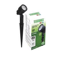 Luminária de Chão Jardim Espeto NOIR LED MR16 6W Verde - Taschibra