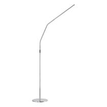 Luminária de chão LED Daylight Slimline 4 em aço escovado 6.000K
