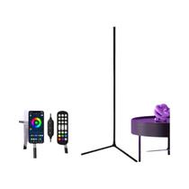 Luminária De Chão LED Inteligente RGB Com Controle Remoto Por APP, Sincronização Musical E Luminária De Chão LED Inteligente RGB Com Controle Remoto Por APP, Sincronização Musical E