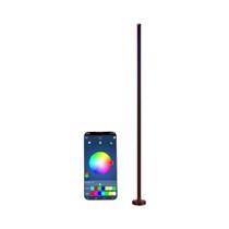 Luminária De Chão LED Inteligente RGB Com Controle Remoto Por APP, Sincronização Musical E Luminária De Chão LED Inteligente RGB Com Controle Remoto Por APP, Sincronização Musical E