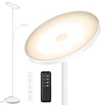 Luminária de Chão LED OUTON - 27W/2400LM (Torchiere) + 7W/400LM (Leitura)