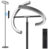 Luminária de chão LED SIBRILLE Gunmetal Grey 22W com controle remoto regulável Luminária de chão LED SIBRILLE Gunmetal Grey 22W com controle remoto regulável