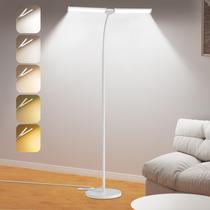 Luminária de chão LED VrimNowit com dupla cabeça e controle remoto Luminária de chão LED VrimNowit com dupla cabeça e controle remoto