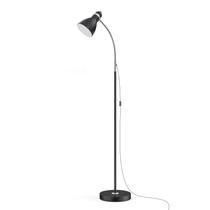 Luminária de chão LEPOWER ajustável com base de metal gooseneck preta Luminária de chão LEPOWER ajustável com base de metal gooseneck preta
