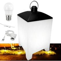 Luminária de Chão Marroquina Lâmpada LED Branco Para Decorar e Iluminar 10010534