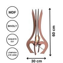 Luminária de Chão MDF PALACE