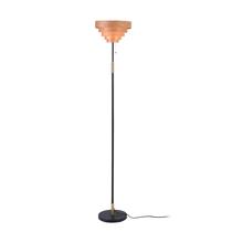 Luminária de chão O'Bright Cascade Modern Wooden com interruptor de corrente