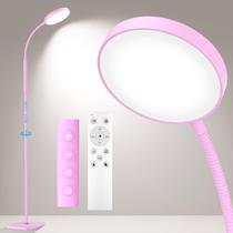 Luminária de chão PACOVY 120LED 18W 1800LM com controle remoto regulável rosa Luminária de chão PACOVY 120LED 18W 1800LM com controle remoto regulável rosa