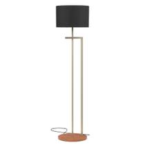 luminaria de chão pedestal em ferro com base mdf estilo moderno salone linha alta para sala luminaria de chão pedestal em ferro com base mdf estilo moderno salone linha alta para sala