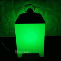 Luminária De Chão RGBW Marroquina Para Iluminar Com Controle 10010535 Luminária De Chão RGBW Marroquina Para Iluminar Com Controle 10010535