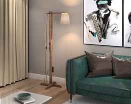 Luminaria De Chão Rubi DMOB Classica, Decorativa e Funcional