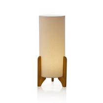 Luminária de chão Vitória para quarto sala decoração Palha