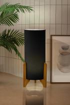 Luminária de chão Vitoria para quarto sala Decoração Preto