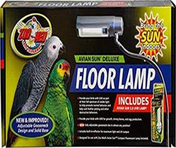 Luminária de Chão Zoo Med Aviansun Deluxe UVB 8,6x29x57 cm