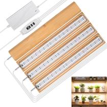 Luminária de Cultivo FOXGARDEN de Bambu - Espectro Completo para Plantas de Interior Luminária de Cultivo FOXGARDEN de Bambu - Espectro Completo para Plantas de Interior