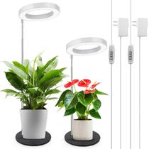 Luminária de Cultivo LED LORDEM - Pacote com 2 - Ideal para Plantas de Interior