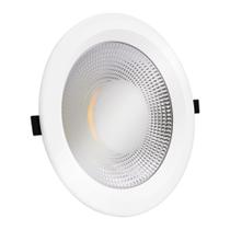Luminária De Embutir Downlight Spot Led Cob 30w Luz Quente ( AMARELA )