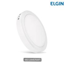 Luminaria de Embutir Inteligente Elgin Redonda 18w Wifi - 48d18werwifi