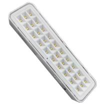 Luminária De Emegêcia 30 Leds 3W Bivolt Lel30A1B Llum