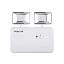 Luminária de emergência 2200 lumens dois farol led Luminária de emergência 2200 lumens dois farol led