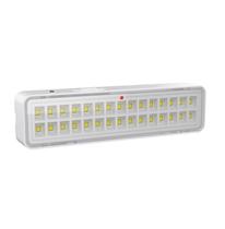 Luminária de Emergência 30 LED SLIM - Branco Frio