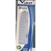 Luminária De Emergência 30 Leds Bivolt - Vany