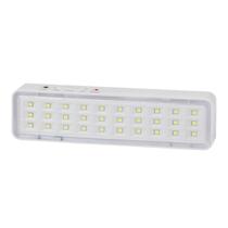 Luminária De Emergência 30 LEDs Branco Alto Brilho Portátil