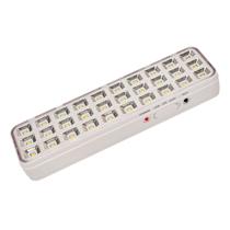 Luminária De Emergência 30 LEDs Branco Bivolt Lanterna