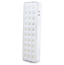 Luminária de Emergencia 30 LEDs Slim - Segurimax Luminária de Emergencia 30 LEDs Slim - Segurimax