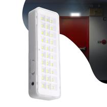 Luminária de Emergência 30leds Bateria Recarregável