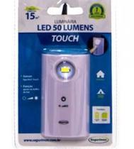 Luminaria de emergencia 50 led lumens touch segurimax