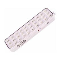 Luminaria de Emergência Bivolt 30 Leds Super Slim Segurimax Luminaria de Emergência Bivolt 30 Leds Super Slim Segurimax