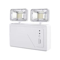 Luminária De Emergência Bloco Autônomo Led Blumenau 2 Faróis 18W Bivolt Luminária De Emergência Bloco Autônomo Led Blumenau 2 Faróis 18W Bivolt